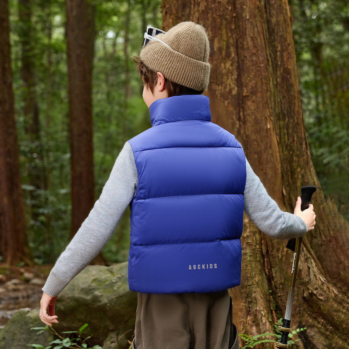 Abckids加厚保暖棉服马甲男女童25年冬款立领校服神器,童装/婴儿装/亲子装,羽绒马甲,淘宝优惠券,粉丝福利购,淘宝优惠卷