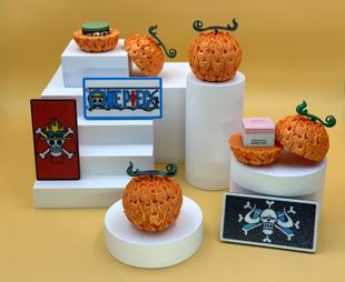 海贼王 恶魔果实 强磁巧克夹 塔悟姆巧克盒 台球桌球巧克袋