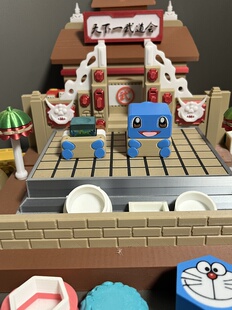 数码宝贝可爱强磁巧克盒台球收纳桌球巧克夹方形圆形六角巧克沟通