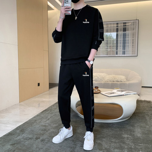 啄木鸟运动套装男士一套搭配帅气