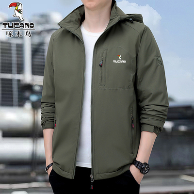 啄木鸟夹克外套男士防水保暖棉衣