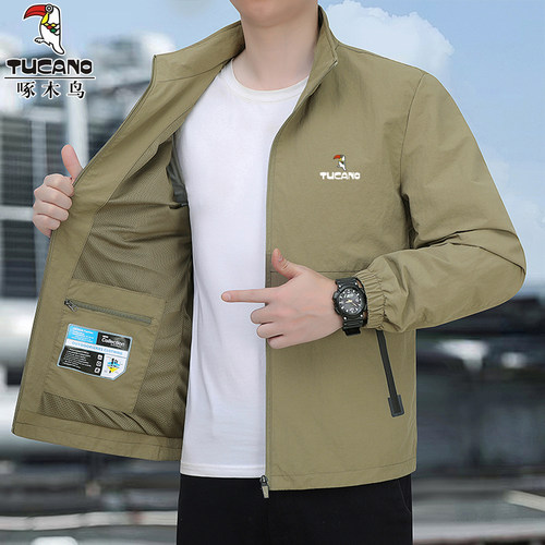 啄木鸟夹克外套男士防风防水风衣