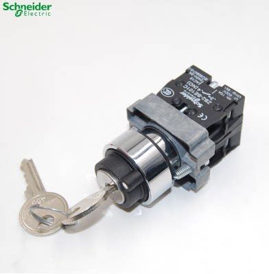 正品施耐德 带钥匙按钮 XB2-BG25c钥匙钮 XB2-BG21C XB2 BG33C