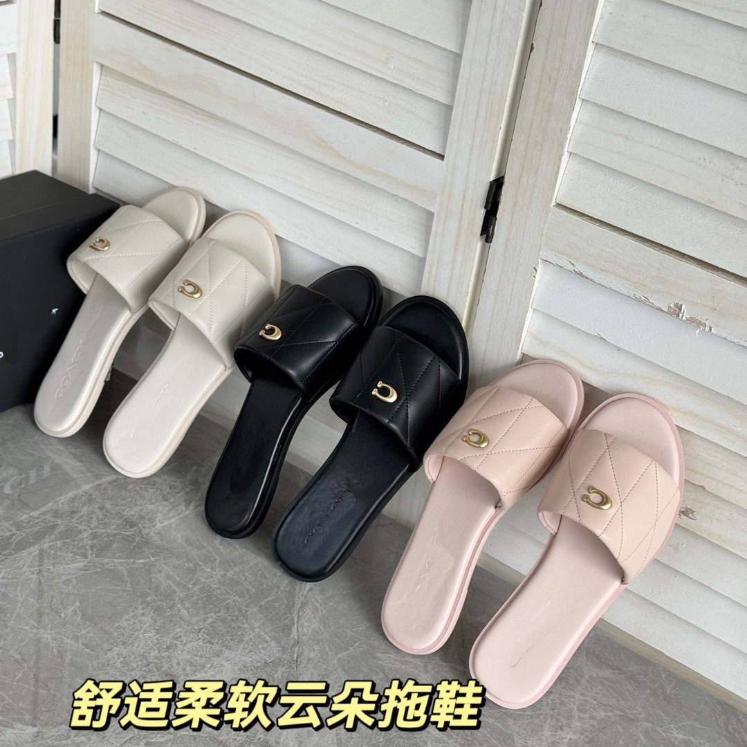 外贸单新款女士拖鞋外穿时尚百搭平底休闲一字拖鞋女海边度假凉拖