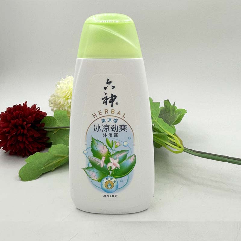 易冲洗男女用沐浴露六神薄荷冰片