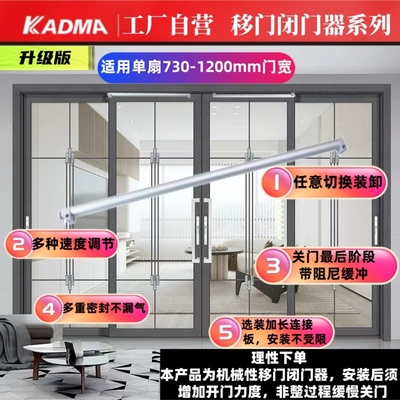 缓冲闭门器关门器常闭式常开式