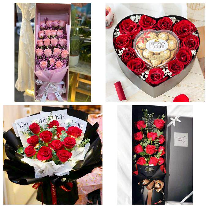 山东济宁市鱼台金乡嘉祥汶上县同城鲜花店订情人节玫瑰送女友老婆