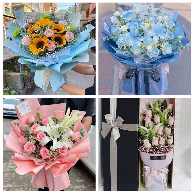 送徐州市鼓楼区云龙区贾汪区同城鲜花店送闺蜜女朋友百合玫瑰花束