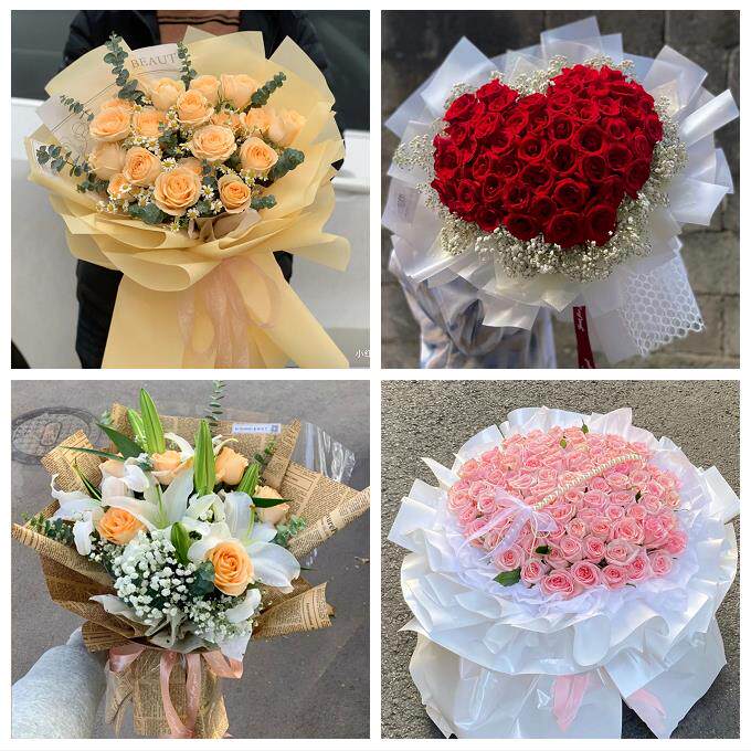 四川省内江市资中县隆昌市附近同城鲜花店送11朵33枝玫瑰表白女友