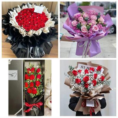 云南红河州屏边县建水县石屏县鲜花店同城配送女朋友草莓玫瑰花束