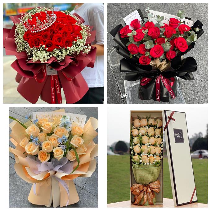 上海市奉贤区金汇四团青村镇同城鲜花店11朵19红玫瑰七夕节送老婆