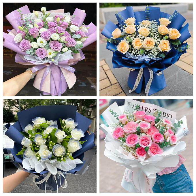 表白送女朋友玫瑰生日花束湘潭市雨湖岳塘区九华湘潭县同城鲜花店