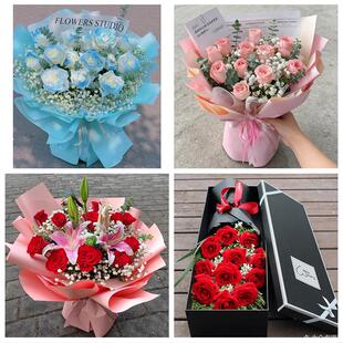 上海市闵行区华漕颛桥虹桥镇同城鲜花店情人节送老婆玫瑰表白女友