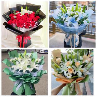 送遵义市习水县赤水市仁怀市同城鲜花店订玫瑰百合送女友老婆生日
