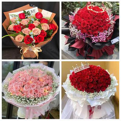 品类花材场景品牌朵数节日利益亮