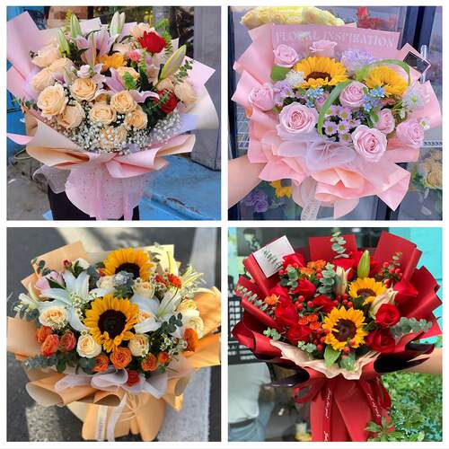上海市金山区廊下金山卫漕泾同城鲜花店玫瑰向日葵绣球送朋友生日