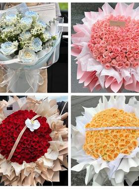 北京市朝阳区高碑店将台太阳宫同城鲜花店圣诞平安夜玫瑰花束礼盒