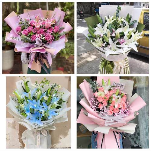 漳州市南靖平和华安县龙海市同城鲜花店订玫瑰百合送女友老婆生日