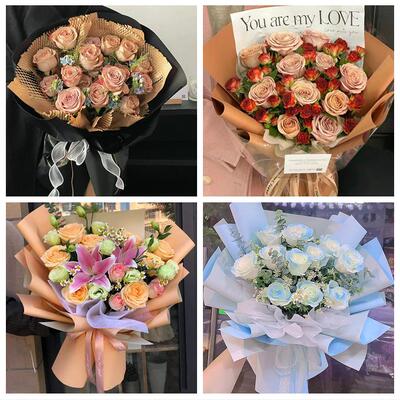 送淮安市涟水县盱眙县金湖县同城鲜花店情人节玫瑰花束礼盒送女友