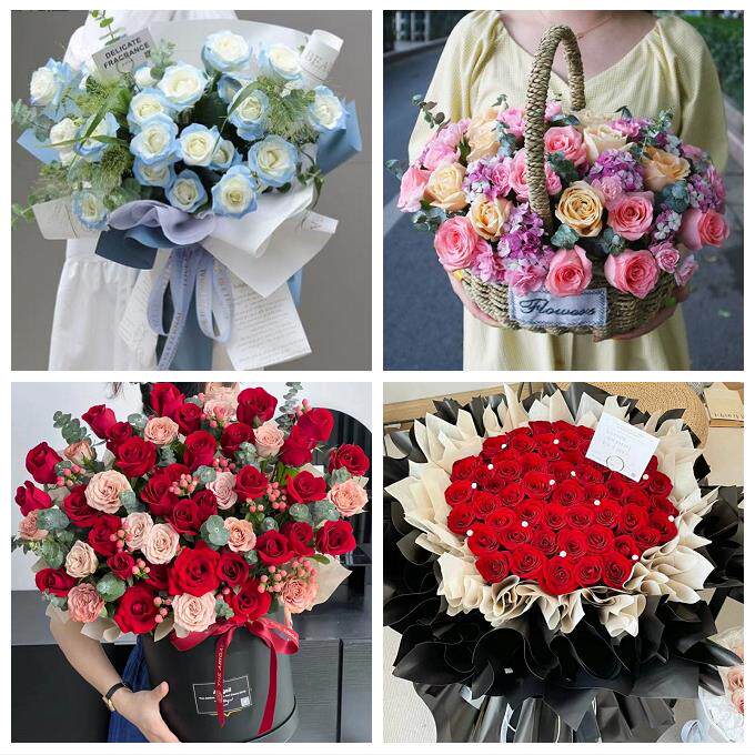 送徐州市鼓楼区云龙区贾汪区同城鲜花店三八玫瑰送闺蜜女朋友老婆