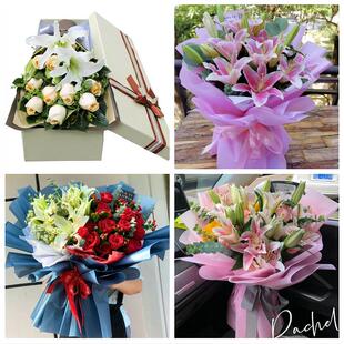 大同市城区矿区南郊区新荣区同城鲜花店订玫瑰百合送女友老婆生日