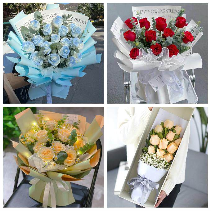 玫瑰花束表白女友老婆生日济宁市任城兖州区微山鱼台县同城鲜花店