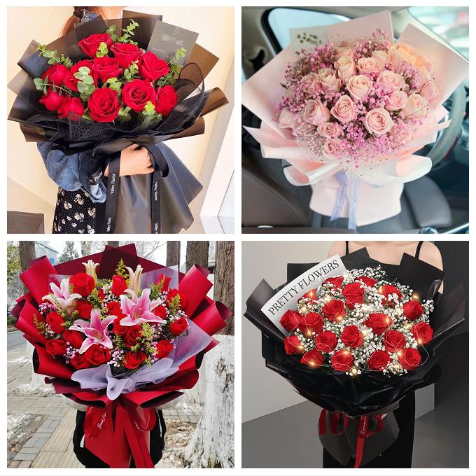 内蒙古呼和浩特和林格尔武川县同城鲜花店订圣诞玫瑰送女朋友老婆