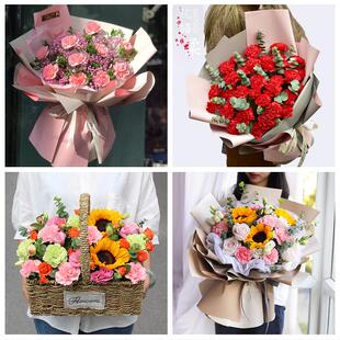 呼和浩特新城区回民区玉泉区同城鲜花店38女王节康乃馨送妈妈婆婆