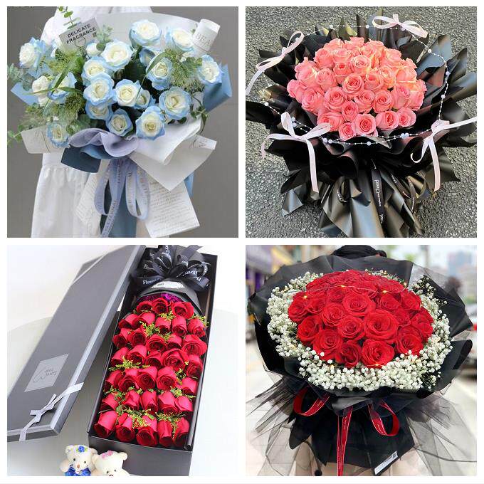 上海市奉贤区金汇四团青村镇同城鲜花店三八玫瑰送闺蜜女朋友老婆