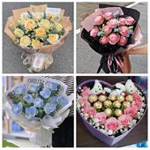 上海市嘉定区马陆徐行镇华亭镇鲜花店同城配送女朋友情人节红玫瑰