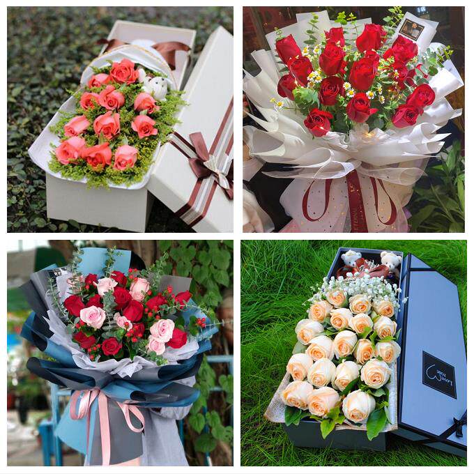 北京市石景山区鲁谷八宝山老山同城鲜花店送11朵33枝玫瑰表白女友