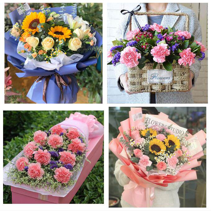 中卫市沙坡头区中宁县海原县同城鲜花店38女王节康乃馨送妈妈婆婆