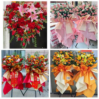 肇庆市端州鼎湖区广宁怀集县同城鲜花店订开业花篮送朋友公司乔迁