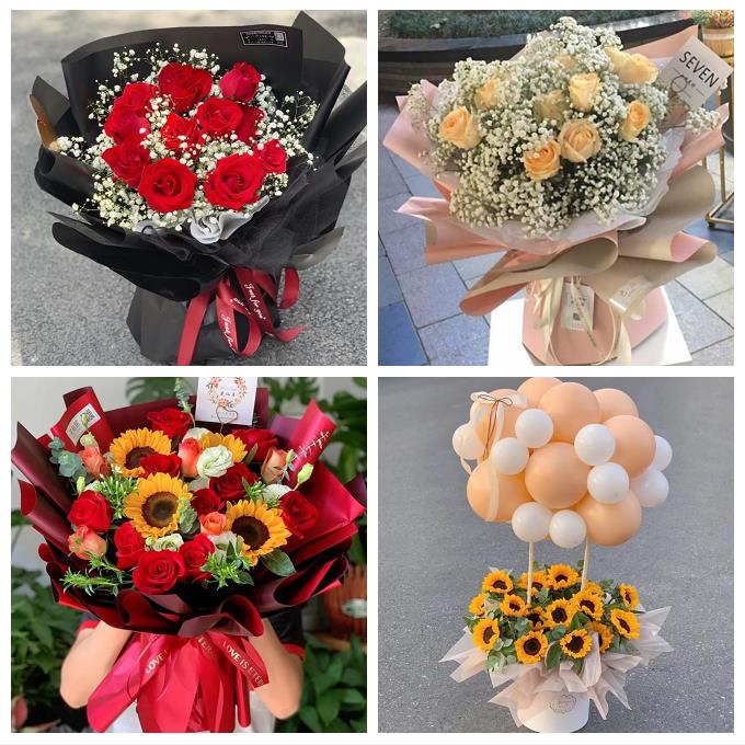 北京西城区西长安新街口月坛同城鲜花店玫瑰向日葵送闺蜜朋友生日