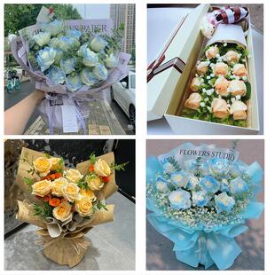 驻马店市驿城区西平县上蔡县同城鲜花店情人节送老婆玫瑰表白女友