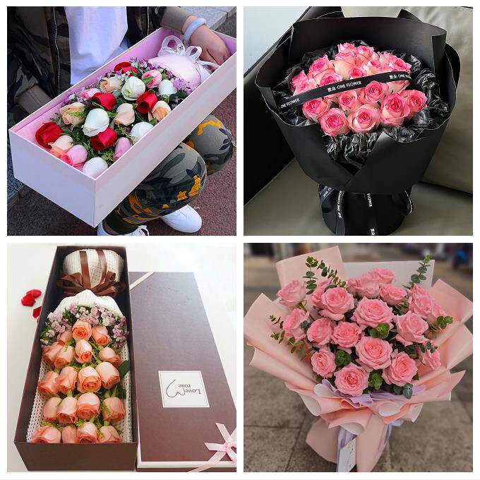 送厦门市集美区同安区翔安区同城鲜花店情人节送老婆玫瑰表白女友