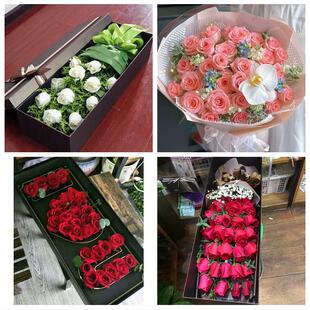 送济南市天桥区历城区章丘市同城鲜花店情人节送老婆玫瑰表白女友