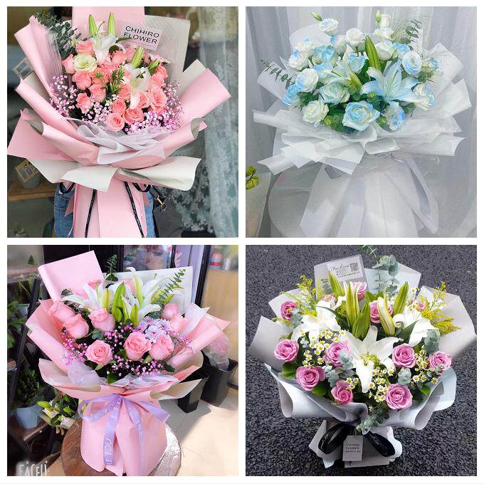 南宁市良庆邕宁武鸣区隆安县同城鲜花店订玫瑰百合送女友老婆生日