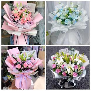 南宁市良庆邕宁武鸣区隆安县同城鲜花店订玫瑰百合送女友老婆生日