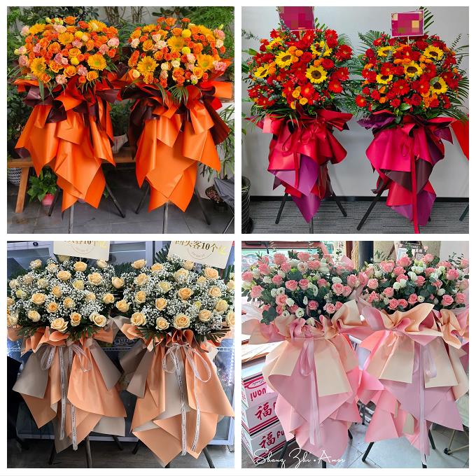 湘潭市雨湖岳塘区九华湘潭县同城鲜花店订开业花篮送朋友公司乔迁