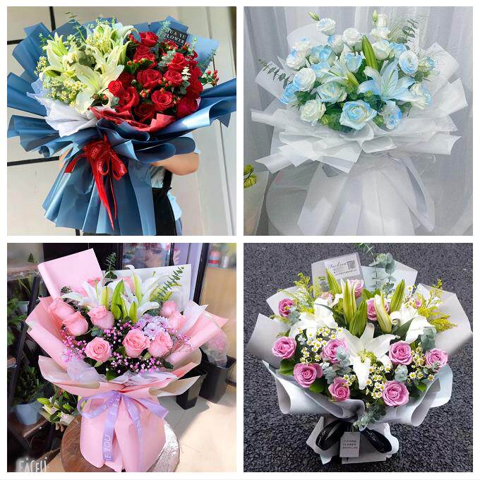 送徐州市鼓楼区云龙区贾汪区同城鲜花店订玫瑰百合送女友老婆生日