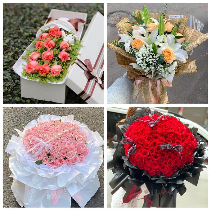 北京市房山区良乡周口店琉璃河同城鲜花店送11朵33枝玫瑰表白女友