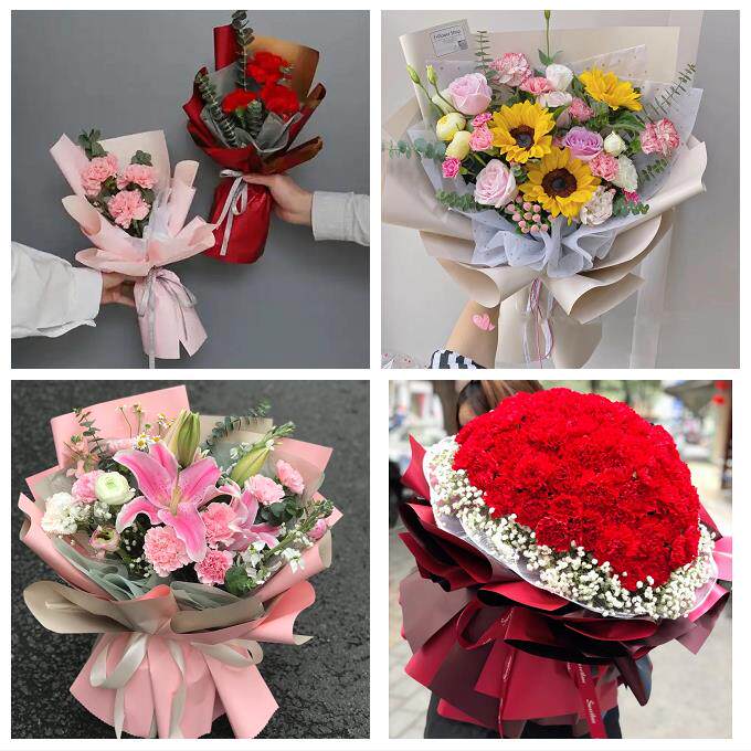 宁夏省吴忠市同心县青铜峡市同城鲜花店38女王节康乃馨送妈妈婆婆