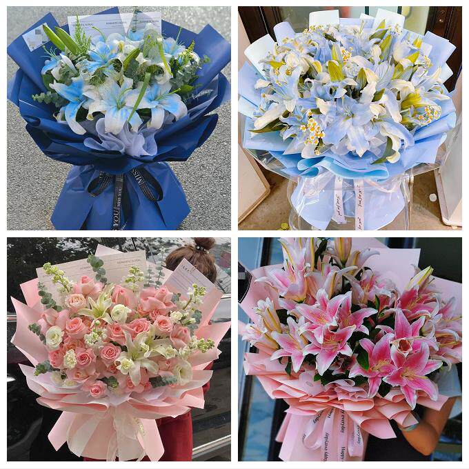 江苏苏州市虎丘区吴中区相城区同城鲜花店送玫瑰百合花束老婆生日