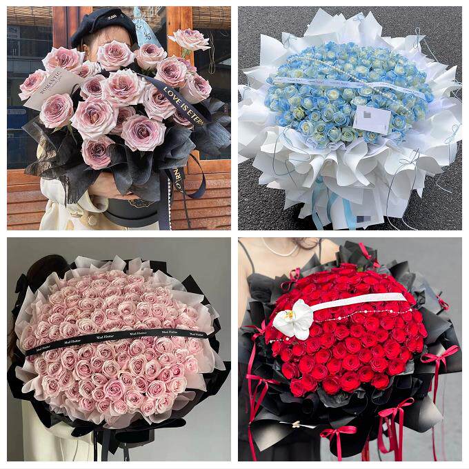 广东深圳市光明区凤凰玉塘马田鲜花店同城配送女朋友情人节红玫瑰