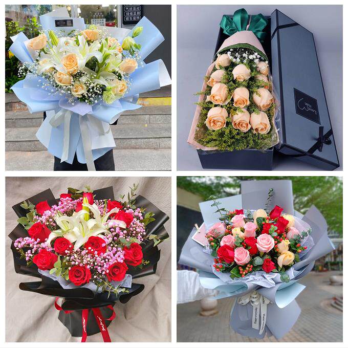 上海市徐汇区虹梅路康健新村街同城花店七夕情人节送女友玫瑰鲜花