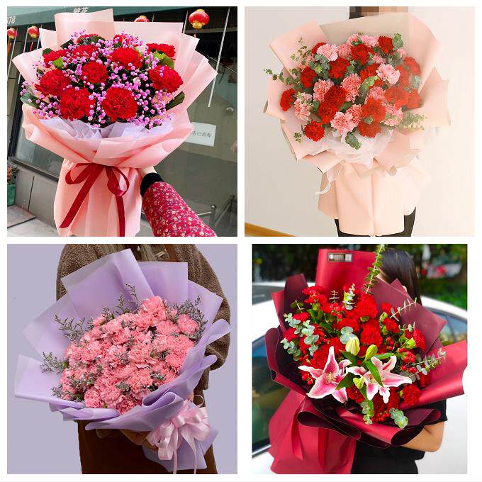 绥化市北林区望奎兰西青冈县同城鲜花店38女王节康乃馨送妈妈婆婆