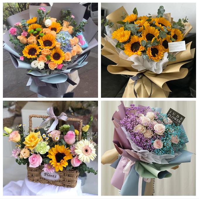 无锡市锡山惠山滨湖区梁溪区同城鲜花店玫瑰向日葵送闺蜜朋友生日