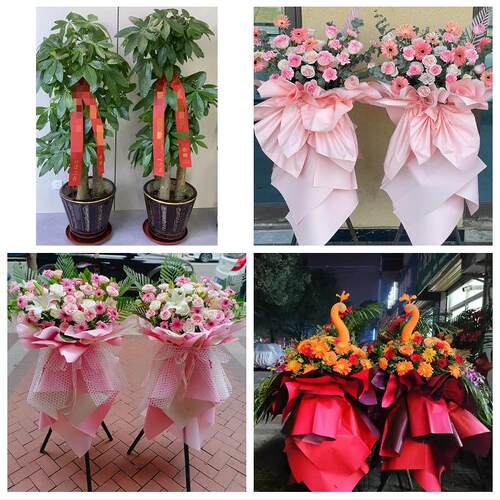 送德州市武城县乐陵市禹城市同城鲜花店新店开业花篮公司乔迁开张