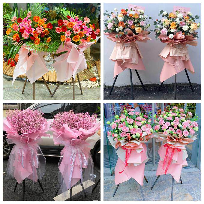 送青岛市即墨市平度市莱西市鲜花店同城配送大麦开业花篮公司乔迁